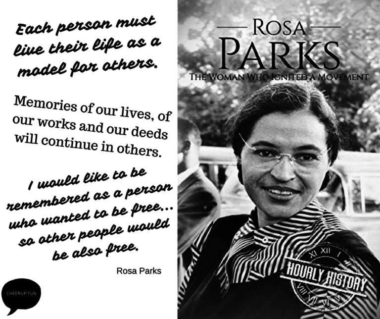 Rosa Parks: The Woman Who Ignited a Movement – Cheer Up dot Fun